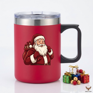 Christmas Customization Luxury High-End Double-Layer Stainless Steel American Coffee Cup, <b>Portable</b> <b>Vacuum</b> Insulated Tumbler - Product Image 4