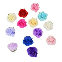 Rose artificielle romantique à 5 couches en forme de fleur de savon - Qualité DIY pour la Saint-Valentin, la Fête des Mères et le Nouvel An