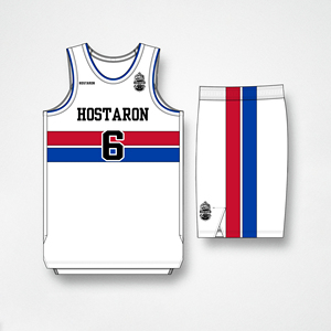 Uniforme de Baloncesto HOSTARON Nuevo, Transpirable, Bordado, de Malla, Conjuntos de Uniformes de Baloncesto Juveniles, <span class=keywords><strong>Camiseta</strong></span> de Baloncesto <span class=keywords><strong>Reversible</strong></span> - Product Image 2