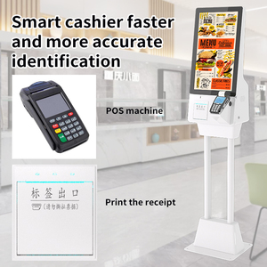 Thanh toán hóa đơn máy tự phục vụ thiết bị đầu cuối thanh toán kiosk kiểm soát nhà hàng kiosk - Product Image 3