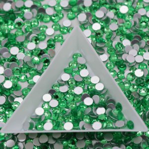 Xulin nueva llegada bosque Color diamantes de imitación Flatback Nail Art Rhinestone al por mayor - Product Image 4