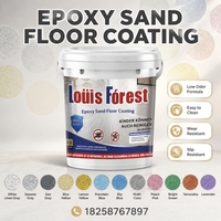 Vente en gros # Meilleure Vente : Revêtement de Sol Autonivelant Antidérapant en Époxy Liquide Transparent Effet Marbre Écologique, Couleurs Personnalisables