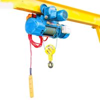 Yüksek kalite profesyonel onaylı CE CD/MD tel halat elektrikli vinç 1ton 2ton 3ton 5ton 10ton