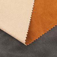 Tissu en cuir synthétique végétalien de haute qualité à la mode personnalisée simili cuir PU polyester pour robes de poche