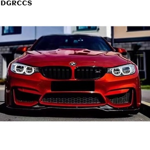 For M3 M4 F80 F82 2014-2018 PSM Style Carbon Fiber Front Lip Front Bumper Front Shovel Accessory Kit - Product Image 5