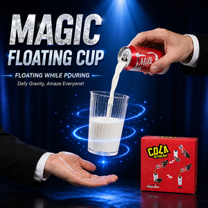 Taza Mágica Flotante: Ilusión de Gravedad Defyant, Truco de Magia, Accesorios para Tazas Suspendidas, Magia de Leche que se Verte, Juguete de Magia de Escenario y Primer Plano - Product Image 1