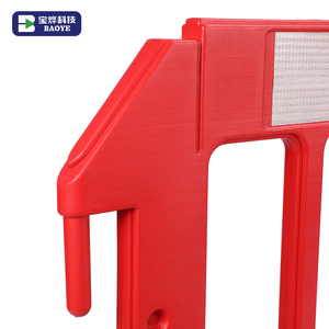Baoye industrid HDPE đầy màu sắc giao thông tạm thời Hàng rào nhựa Hàng Rào chặn Hàng rào nhựa xây dựng an toàn hàng rào - Product Image 4