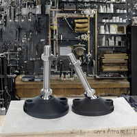 Niveau de réglage industriel en métal en forme de T, réglable, GJ61201 80D M12*80/100/120/150, conforme RoHS, du fournisseur chinois
