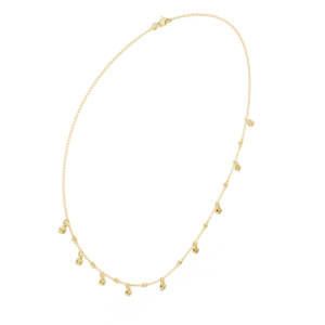 Collar con Colgante de Diamantes Engastados en Bisel, Diseño Clásico y Elegante, para Mujer, Disponible a Precio de Mayoreo - Product Image 3