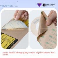 Autocollant de signalisation de sécurité électrique en PVC, identification industrielle, imperméable, haute adhérence, pour support acrylique double face