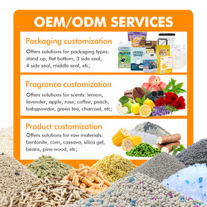 ทรายแมวเต้าหู้ถั่วเหลืองธรรมชาติกันกลิ่นละอองลอยย่อยสลายได้ - Product Image 6