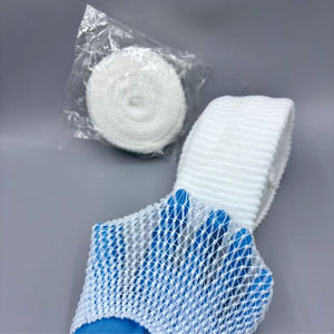 Bandage <span class=keywords><strong>tubulaire</strong></span> élastique en <span class=keywords><strong>filet</strong></span> respirant pour le corps - Idéal pour le soin des genoux, des <span class=keywords><strong>bras</strong></span> et des doigts - Product Image 1