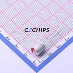 Condensador Sólido H2101M035D090RL, Componente de Orificio Pasante (THT), D8xL9mm 100uF 20% 35V Polímero - Product Image 1