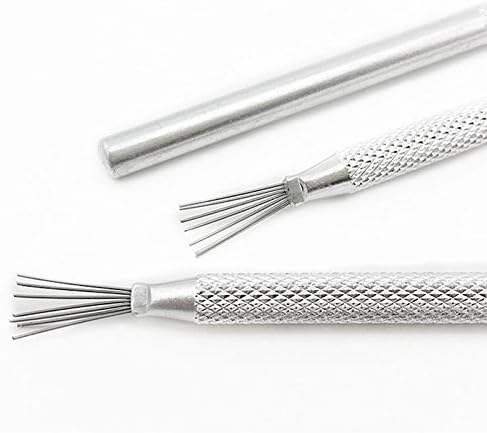 silver 1 pc 7-pin brush tool