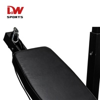 Banc de musculation multifonctionnel DW SPORTS en acier inoxydable, réglable, pour usage domestique, équipement de gym fonctionnel