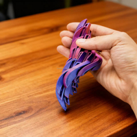 Balle sensorielle transformable imprimée en 3D à design rotatif, jouet anti-stress à presser, jouet souple en PU avec mécanisme à engrenages à liquide