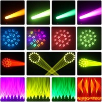 Mini Sharpy faisceau LED 150W DMX Spot effet arc-en-ciel RGBW Luces Dj événement scène lumière Cabeza Movil LED faisceau lumière principale mobile