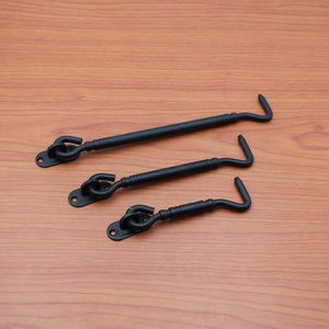 Crochet de suspension Xin Jieliang en acier inoxydable noir pour fenêtre et porte, fixation polyvalente pour usage industriel, style moderne et épuré - Product Image 3