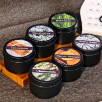 Ventes en gros de bougies parfumées artisanales en cire de soja de haute qualité, respectueuses de l'environnement, pour la décoration de la maison, la Saint-Valentin