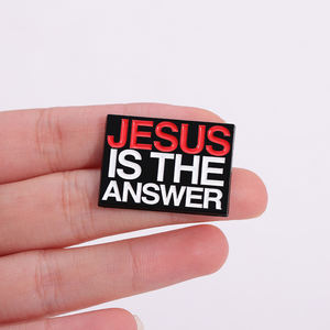 Забавная брошь с изображением Иисуса, модный аксессуар для одежды, подарок, украшение для друзей - Product Image 4