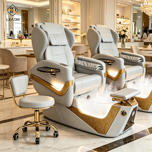 Fauteuil de pédicure de <span class=keywords><strong>spa</strong></span> personnalisé de luxe avec siège et dossier réglables Solution unique pour les salons de manucure et les spas - Product Image 1