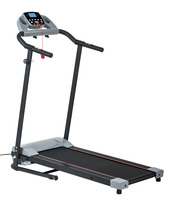 Caminadora Plegable con Marco de Acero Resistente de 1.0HP, Banda Antideslizante, Sin Instalación, Fácil de Usar, Mini Gimnasio en Casa, Máquina para Correr