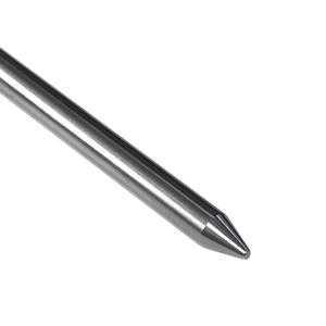 Piquet de tente en titane pur 8x250mm, épaissi, haute résistance, pour le camping en extérieur, pour la pose de bâches et de tentes - Product Image 2