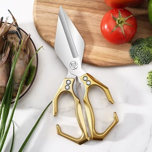 Tijeras de cocina multifuncionales del fabricante, tijeras para huesos de pollo de acero inoxidable de alta resistencia, cortadores de pescado, cortadores de carne - Product Image 2