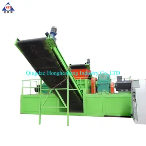 Factory Rubber Tyre Shredder Prices Waste Tires Recycling Machine Plant Scrap Tire Recycling Production Line