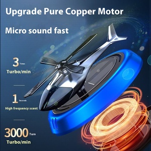 Năng lượng mặt trời điện máy bay trực thăng xe làm mát không khí hương liệu khuếch tán máy bay chiến đấu máy bay phản lực rim thuyền tự động mùi hương - Product Image 4