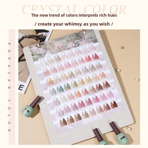 Set de Esmalte de Uñas en Gel HEMA Free Ecológico e Impermeable, 120 Colores, Venta al Por Mayor, Logotipo Personalizado, Efecto Ojo de Gato, Cromo, 15ml, para Salón de Belleza - Product Image 4