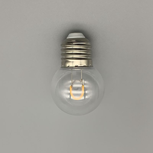 Lampadina LED G45 0.8W <span class=keywords><strong>220V</strong></span> <span class=keywords><strong>E27</strong></span> in Plastica Morbida Curva Tipo U Stile Retrò Creativa Decorativa a Sfera - Product Image 3