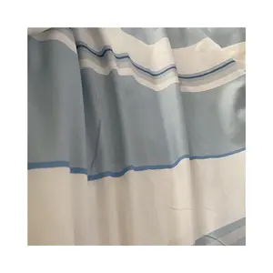 beautiful stripe design disperse print brushed fabric 100% polyester woven fabric bed sheet fabrics