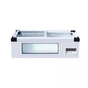 <span class=keywords><strong>Pequeño</strong></span> congelador móvil, congelador de escritorio, Vitrina refrigerada para triciclo, puesto de cuerda frita, barbacoa, gabinete de mantenimiento fresco - Product Image 1