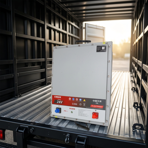 <b>24V</b> 7.1kWh High Safety LiFePO4 <b>Battery</b> Pack Fast Charging Stable Output for Truck Parking Air Conditioner Replacement - Product Image 1