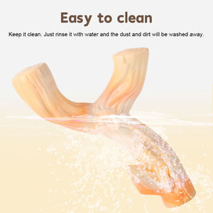 Juguete Masticable Resistente <span class=keywords><strong>para</strong></span> <span class=keywords><strong>Perros</strong></span> Mordedores Agresivos, Palo <span class=keywords><strong>de</strong></span> Dentición Grande y Resistente <span class=keywords><strong>de</strong></span> Nailon y Goma con Sabor, Juguete <span class=keywords><strong>de</strong></span> Hueso <span class=keywords><strong>de</strong></span> Nailon - Product Image 5