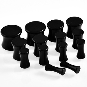 Pares de expansores de <span class=keywords><strong>oreja</strong></span> de acrílico blanco y negro dilataciones 3-30MM tapones para túneles de <span class=keywords><strong>oreja</strong></span> calibre de <span class=keywords><strong>oreja</strong></span> Piercing joyería mujeres hombres - Product Image 6