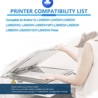 Chinamate TN2530 kartrid Toner kompatibel untuk saudara HL-L2400DW L2460DW L2480DW Toner Printer TN2530 TN2530XL katrij Toner
