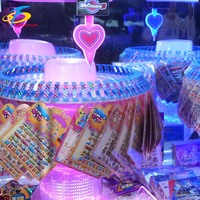 Machine à griffes commerciale à deux joueurs, machine de jeu d'arcade à monnayeur pour cadeaux, difficulté réglable, équipement de divertissement à fort rendement