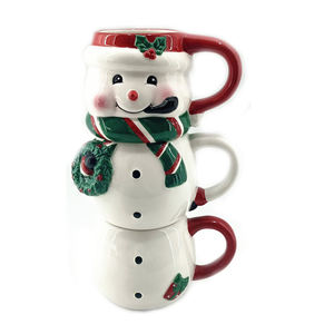 Pas cher noël tasse à café en céramique tasse à café avec poignée - Product Image 3