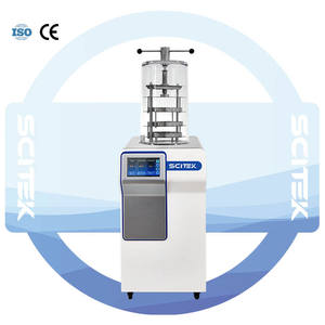 Lyophilisateur de sol SCITEK avec compresseur Secop, écran tactile couleur LCD de 7 pouces avec interface utilisateur conviviale, acier inoxydable, vide - Product Image 2