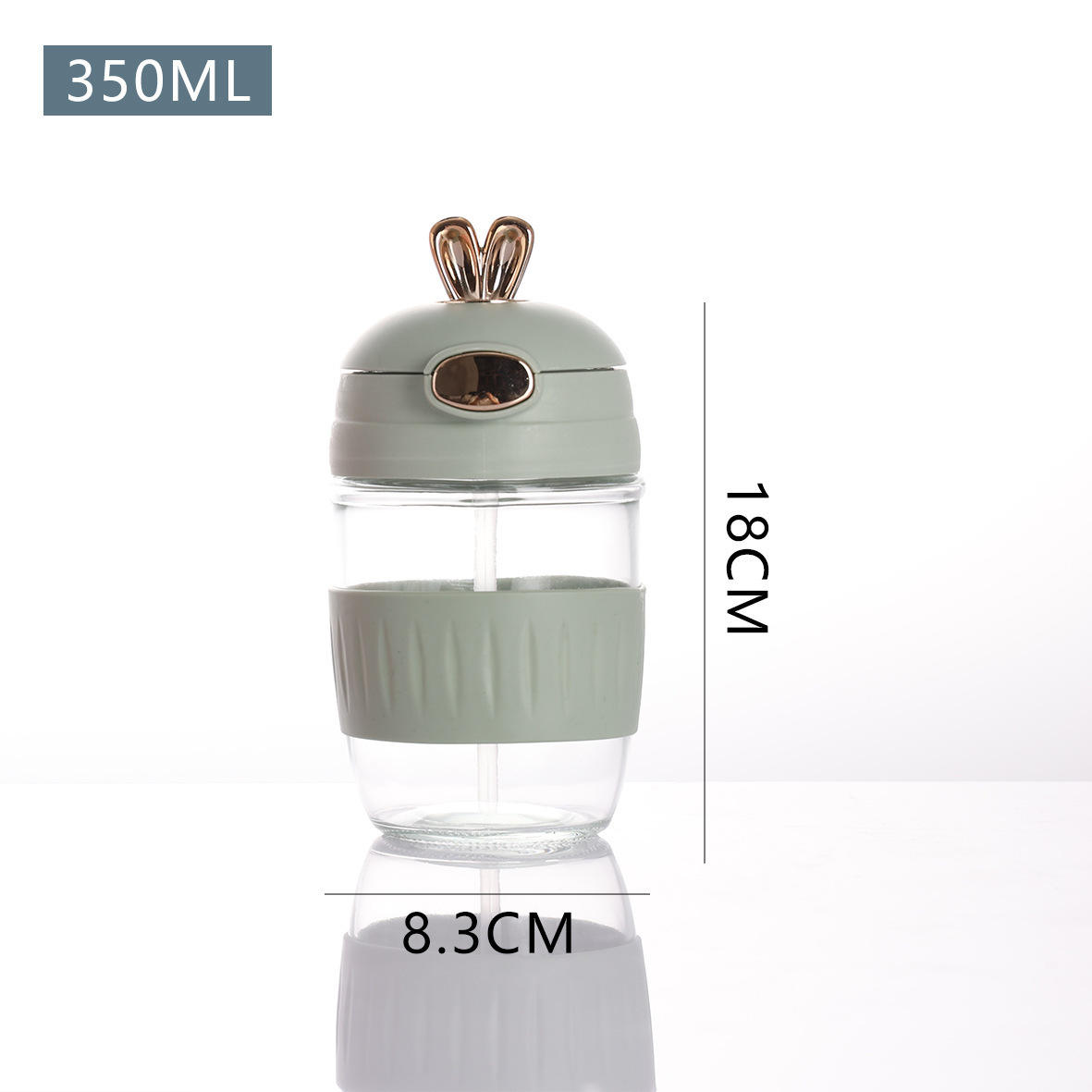 Green-B-Silicone cup cover