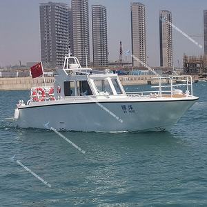 Yate de pesca y negocios de aluminio de 11m con certificado <span class=keywords><strong>CE</strong></span> | Barco de trabajo de alta velocidad para grandes operaciones marítimas - Product Image 4