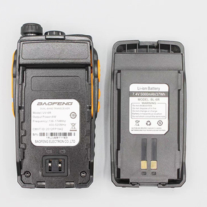 UV-6R Baofeng Bộ Đàm Bàn Phím Hai Chiều Màu Cam Cho Bộ Thu Phát SDR Bộ Đàm Báo Động VOX Băng Tần Kép VHF UHF 10Km 7W - Product Image 5