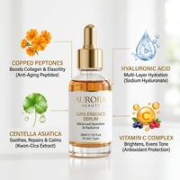 Sérum réparateur éclaircissant à la vitamine C et aux céramides dorés 30 ml