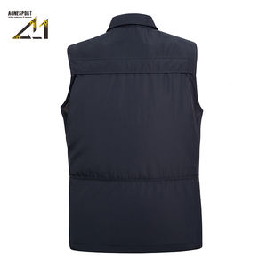 Gilet Softshell Personnalisé pour Homme 2025 – Veste Sans Manches en Tricot de Coton Chaud – Vêtement de Sport Décontracté pour la Vente en Gros - Product Image 3