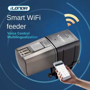 เครื่องให้อาหารปลาอัจฉริยะแบบ WiFi - ตั้งเวลาอัตโนมัติสำหรับตู้<span class=keywords><strong>ปลา</strong></span> ควบคุมระยะไกลผ่านแอปพลิเคชัน ดีไซน์ประหยัดพลังงาน 5W - Product Image 6