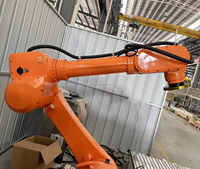 Bras de mécanicien de robot à bois pour le ponçage et le polissage de surface de meubles en bois avec PLC à deux broches et composants de noyau de moteur