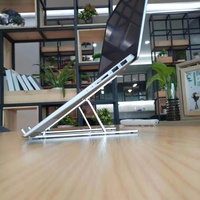 Support pliable en alliage d'aluminium pour ordinateur portable et tablette – Meilleure vente usine