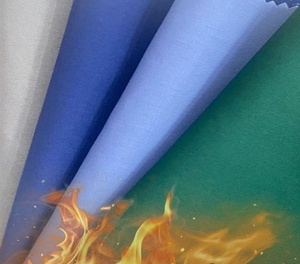 Nhà Máy Trực Tiếp Nặng 4-Cách Căng Thể Thao Dobby Sườn Phong Cách Vải 95% Elastolefin Eol Cotton 5% Spandex Chống Vết - Product Image 1